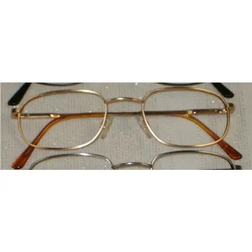 2 Randolph Engineering 50-21-145mm RX 350 Metal Eyeglass Frames Gold