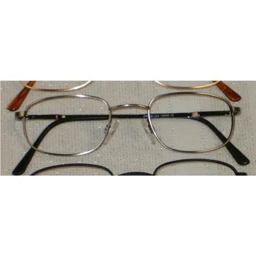 2 Randolph Engineering 48-21-140mm RX 350 Metal Eyeglass Frames Pewter