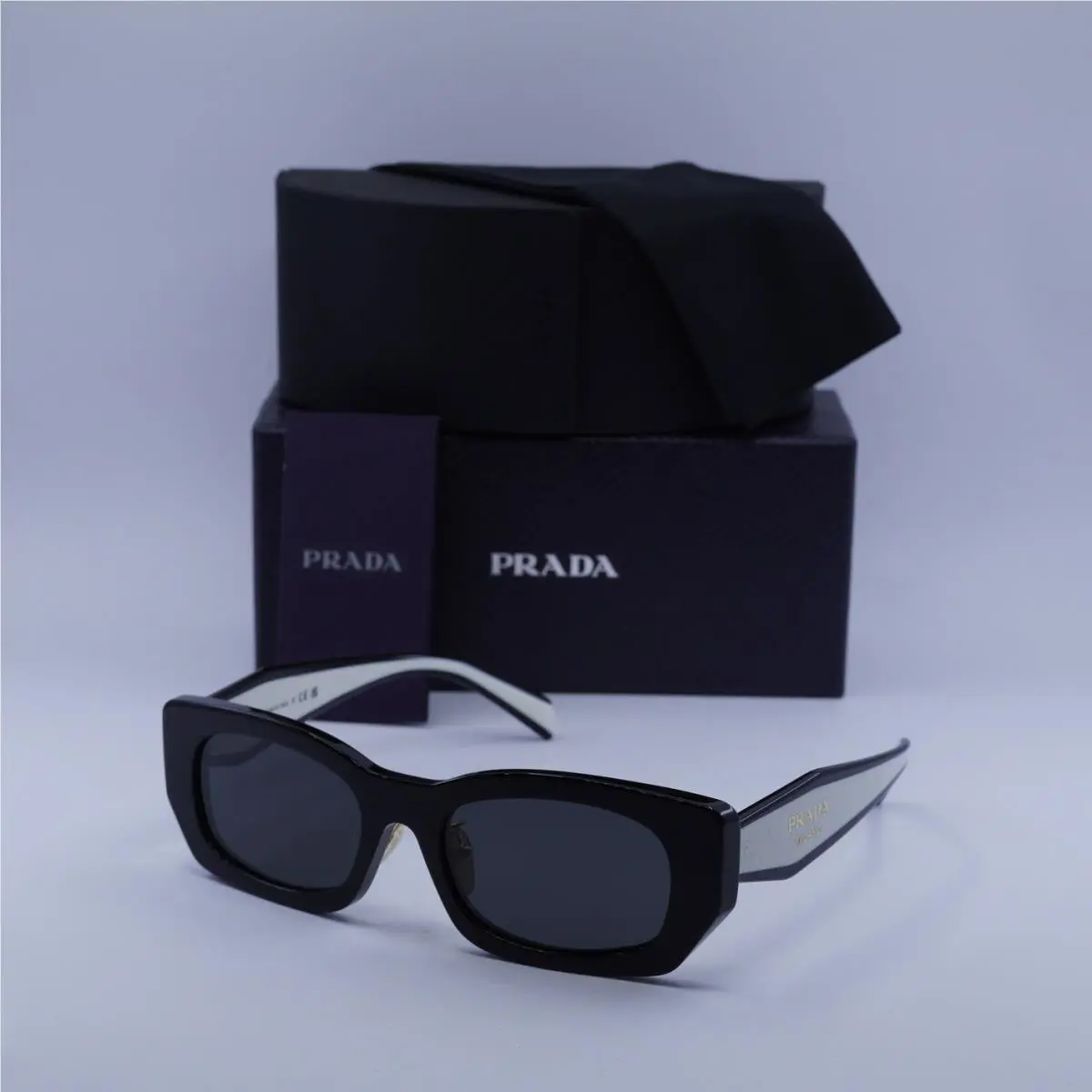 Prada PRB05SF 09Q08Z Black/dark Grey 53-19-140 Sunglasses