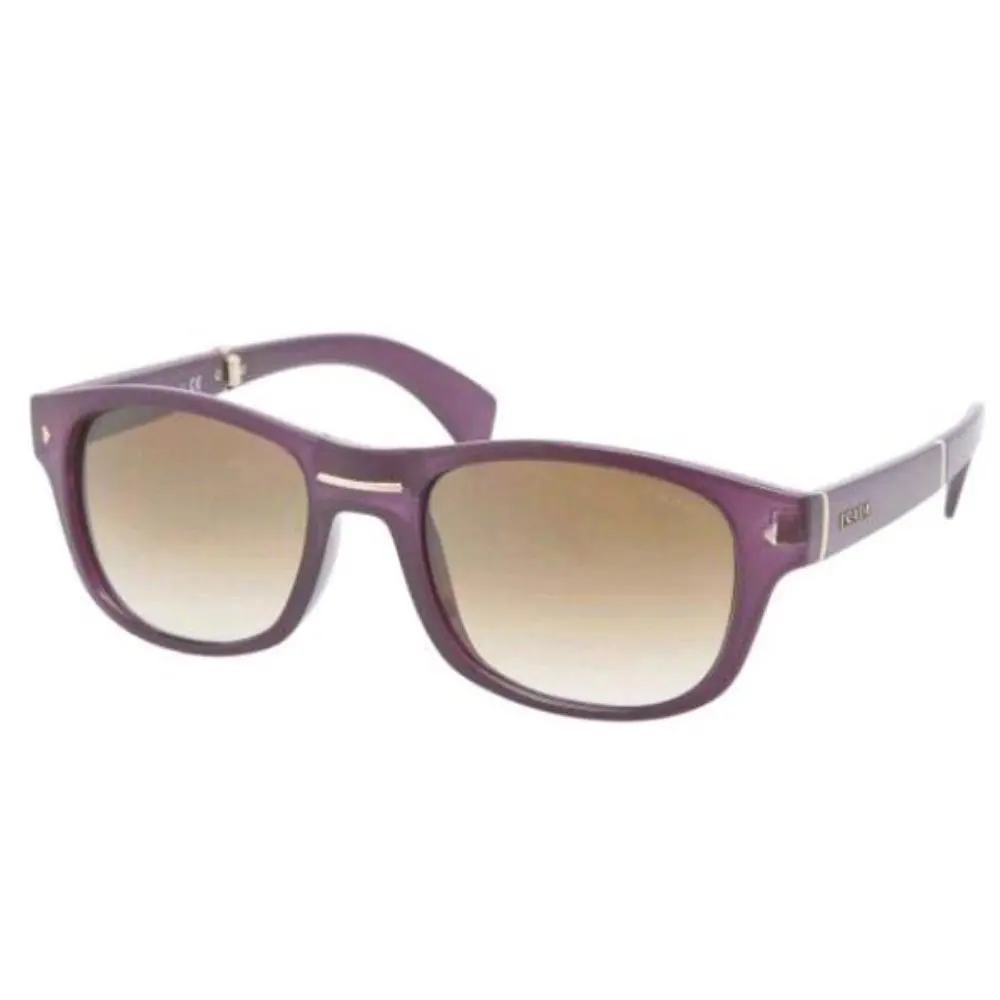 Prada Sunglasses PR14OS MAV0B3 54mm Opal Violet/ Brown Gradient Lens