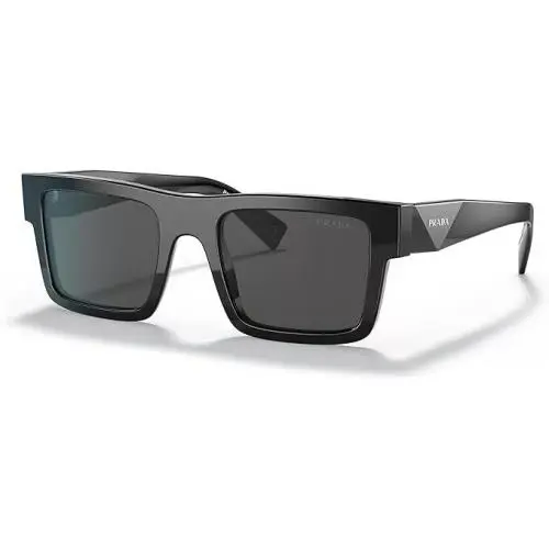 Prada PR 19WSF 1AB5S0 Black Grey Lens Men`s Sunglasses 52mm