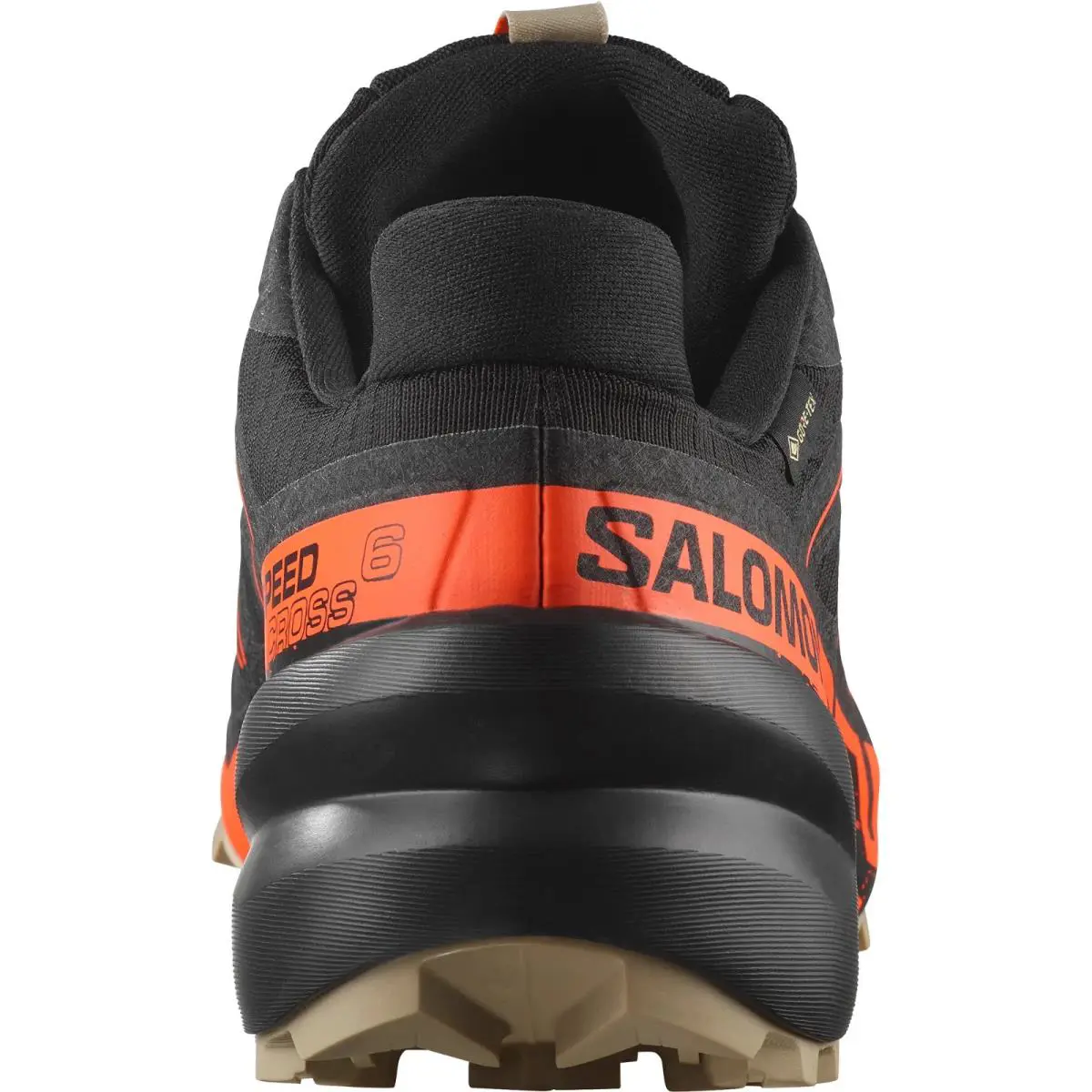 Salomon shoes - Salomon Men`s Speedcross 6 GTX - L47879500 - Black/Shocking Orange/White Pepper 2