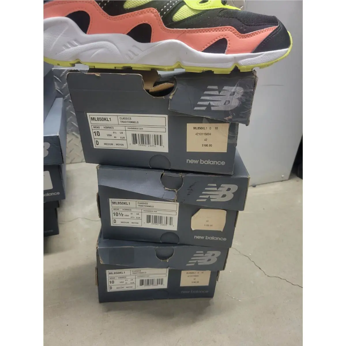New Balance shoes - New Balance 850 - ML850KL1 - Multicolor 6