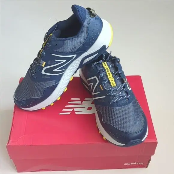 New Balance shoes - New Balance 410 - MT410NY8 - Navy Artic Yellow 1