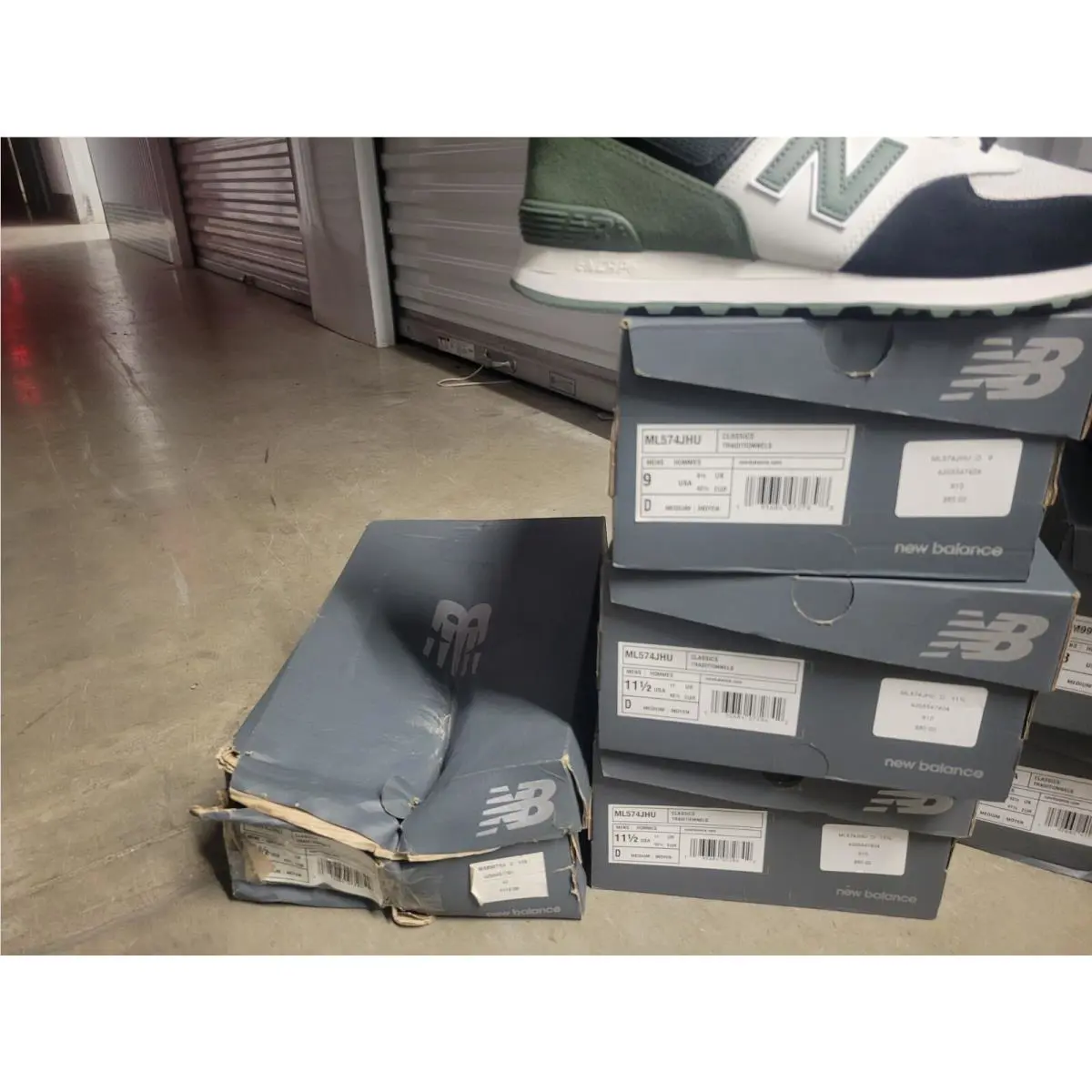 New Balance shoes - New Balance 574 - White 4