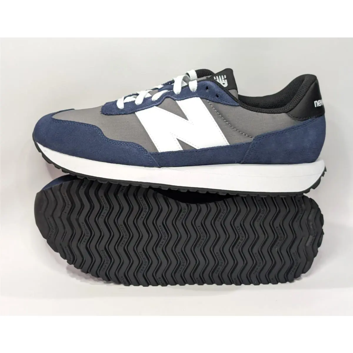 New Balance shoes - New Balance 237 - MS237MCN - Grey/White/Navy 2