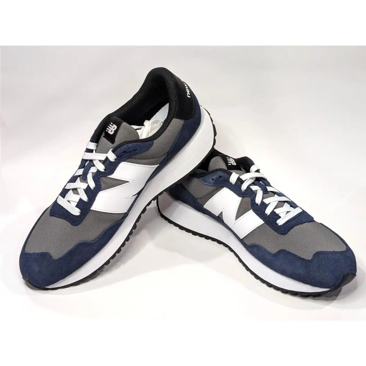 New Balance shoes - New Balance 237 - MS237MCN - Grey/White/Navy 9