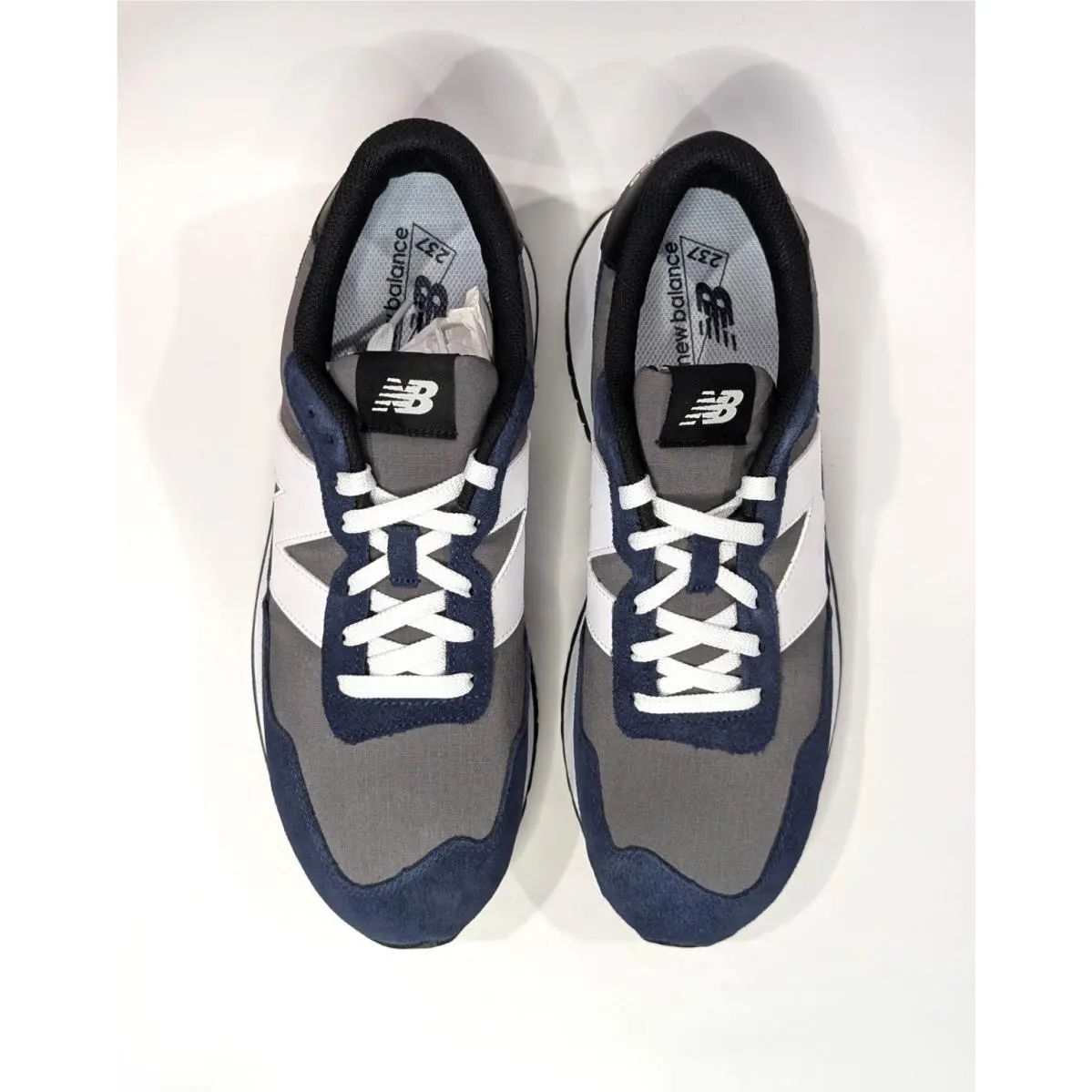 New Balance shoes - New Balance 237 - MS237MCN - Grey/White/Navy 10