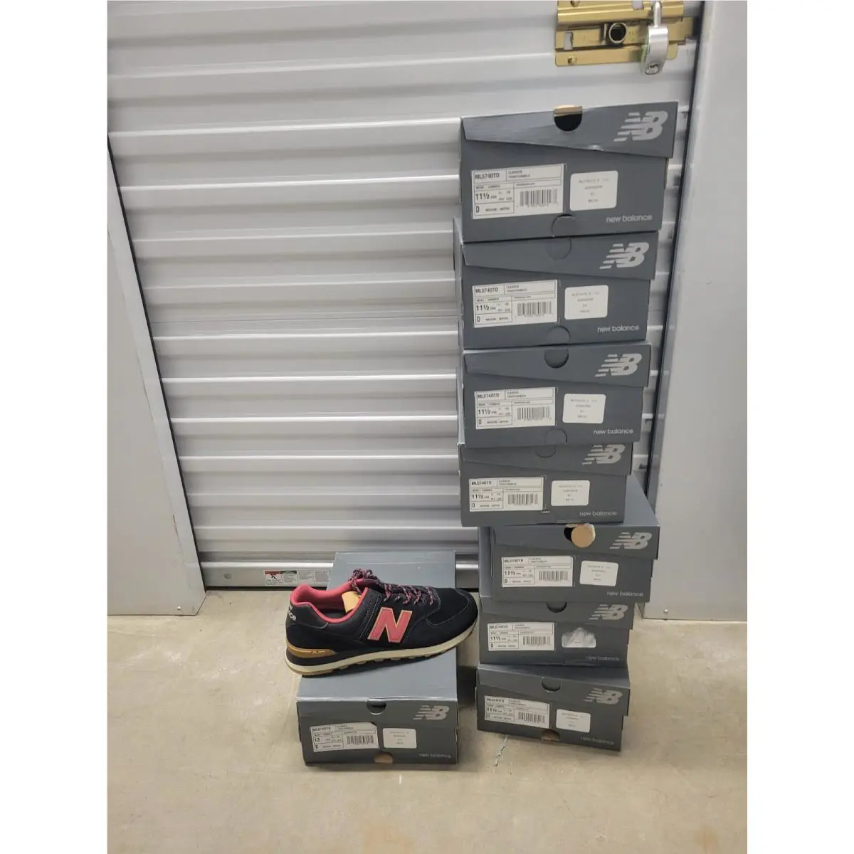 New Balance shoes - New Balance 574 - ML574 - Black 6