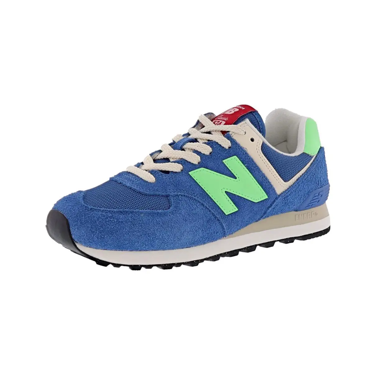 New Balance shoes - 574 v2 - U574BSC - BLUE AGATE / LIME LEAF 5