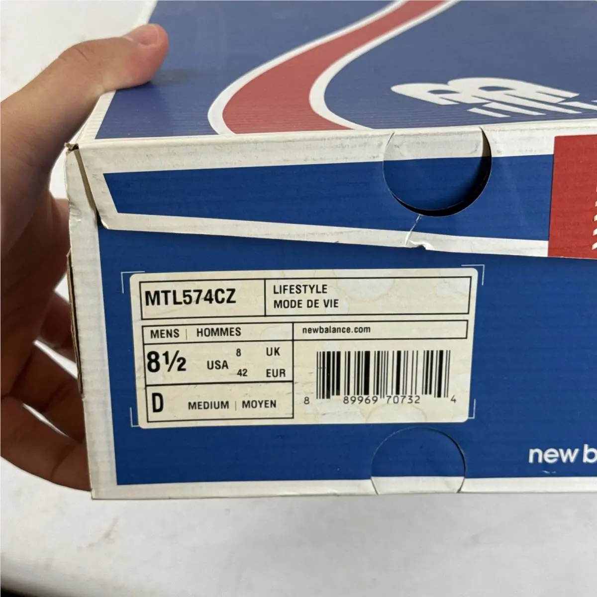 New Balance shoes - New Balance 574 - MTL574CZ - Blue 5
