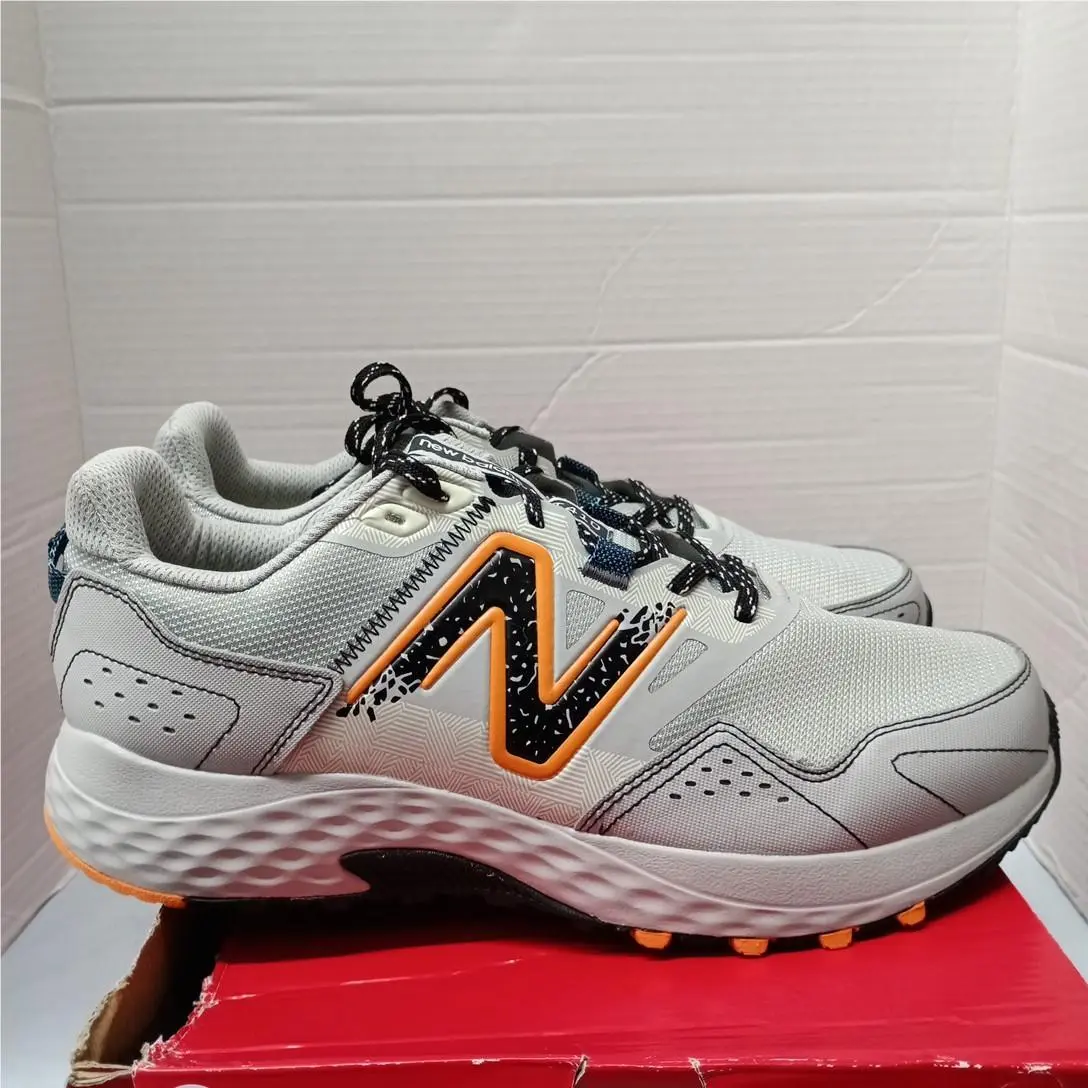 New Balance 410v8 Trail Running Shoes Men Sz 11.5 4E Wide Grey Sneakers MT410CA8