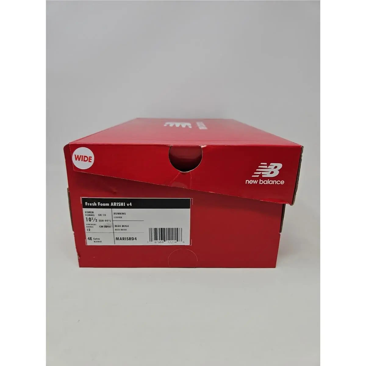 New Balance shoes - New Balance Fresh Foam Arishi V4 - MARISRD4 - Blue Beige (UPC: 197968122148) 4