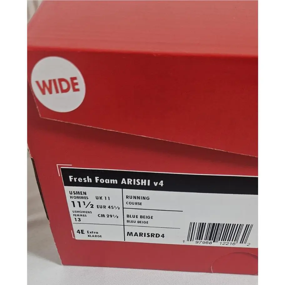 New Balance shoes - New Balance Fresh Foam Arishi V4 - MARISRD4 - Blue (UPC: 197968122131) 7