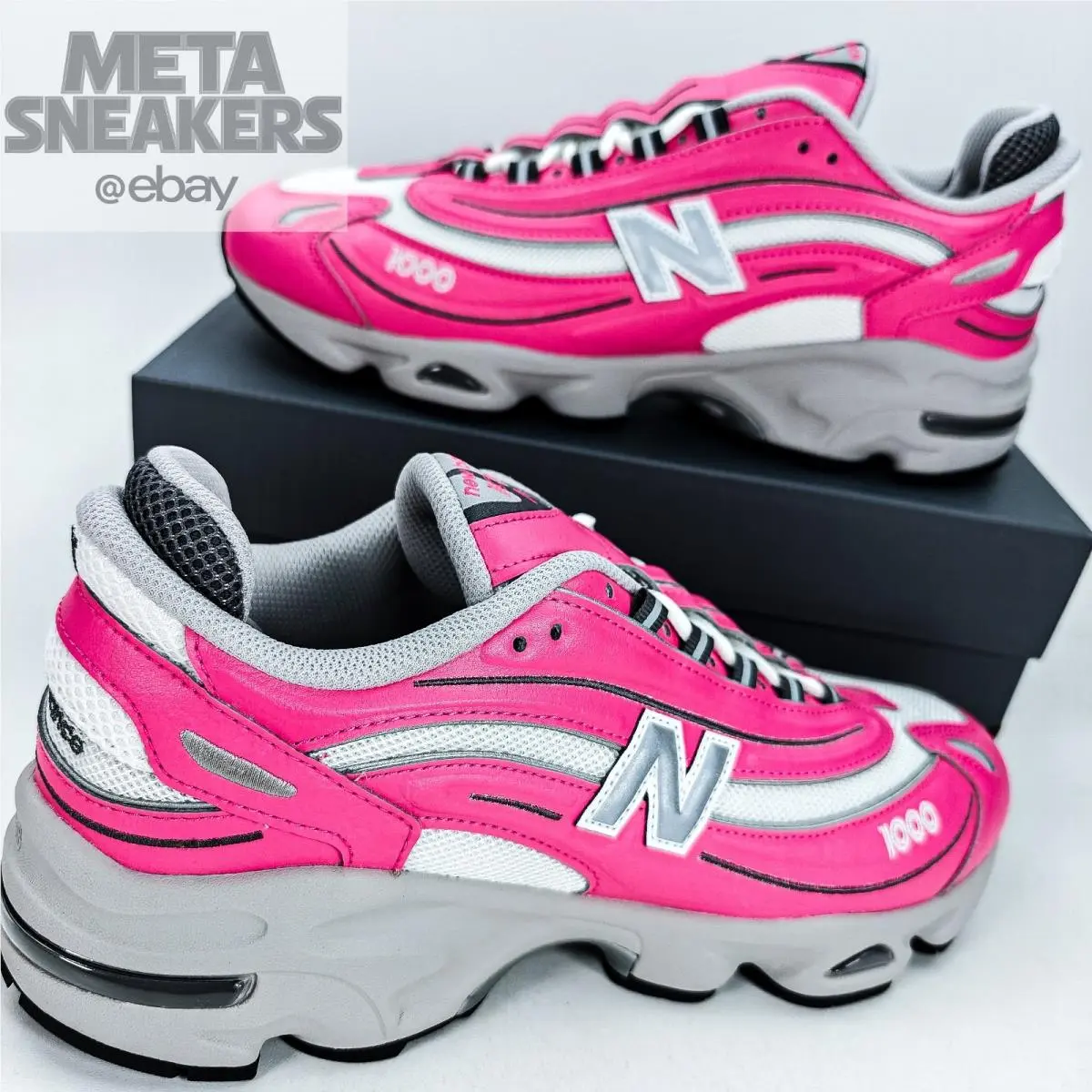 New Balance shoes - New Balance 1000 - M1000MSG - Pink / Grey 10