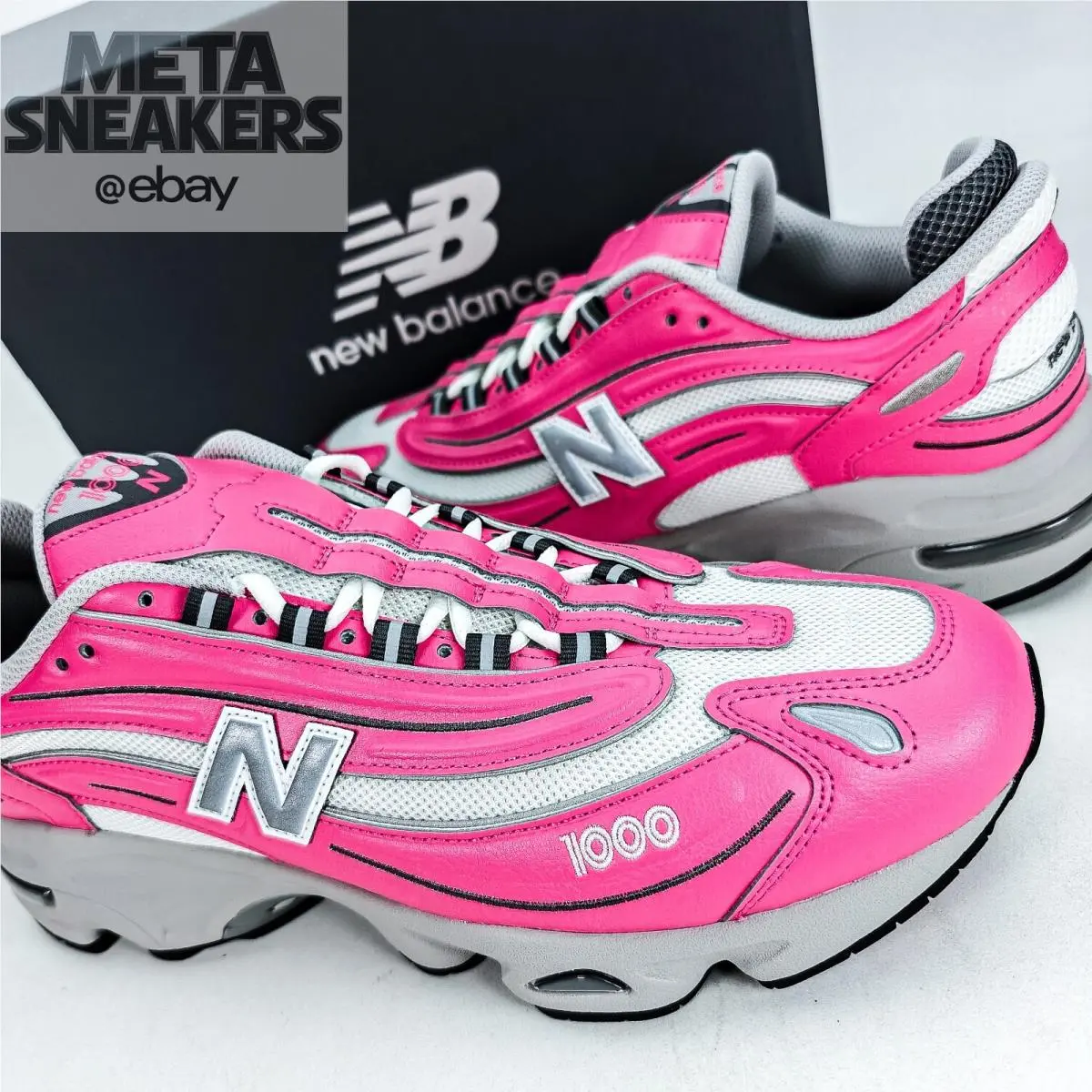 New Balance shoes - New Balance 1000 - M1000MSG - Pink / Grey 1