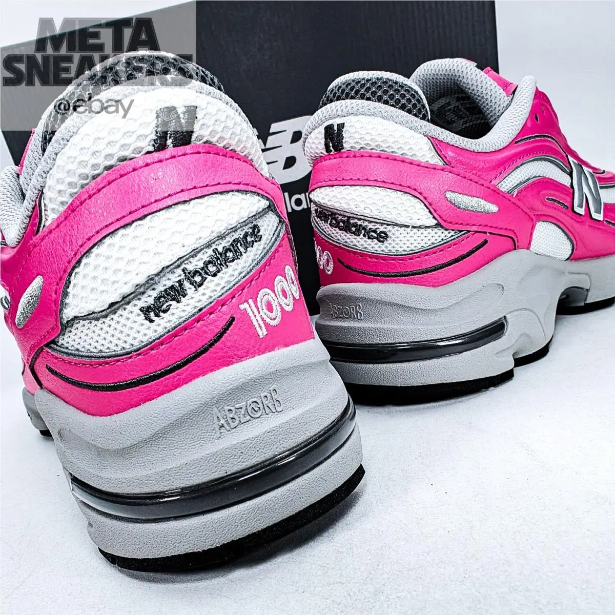 New Balance shoes - New Balance 1000 - M1000MSG - Pink / Grey 2