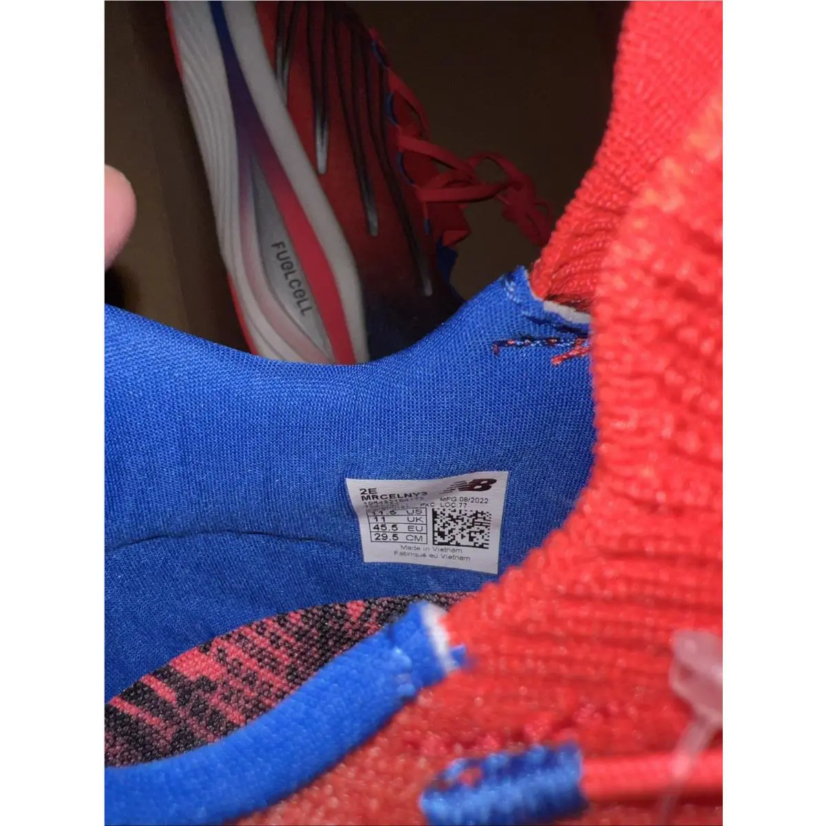 New Balance shoes - New Balance FuelCell SuperComp - FuelCell SuperComp - MRCELNY3 - Red (UPC: 888409745483) 9