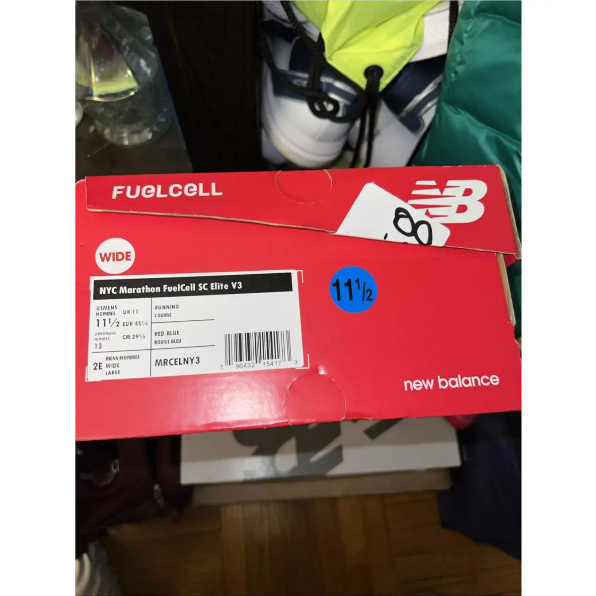 New Balance shoes - New Balance FuelCell SuperComp - FuelCell SuperComp - MRCELNY3 - Red (UPC: 888409745483) 11