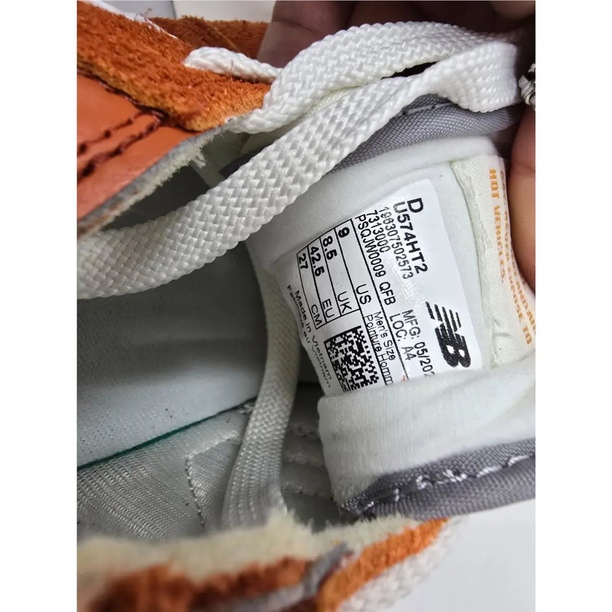 New Balance shoes - New Balance 574 - U574HT2 - Orange 4