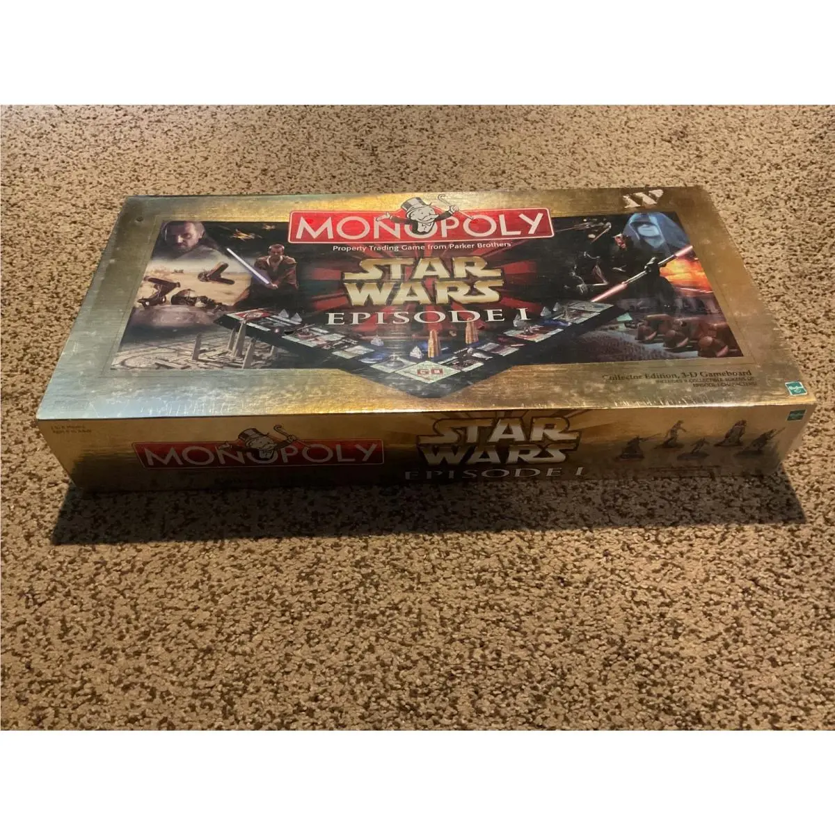 Star Wars Episode 1 Monopoly Board Game Collectors Edition 1999