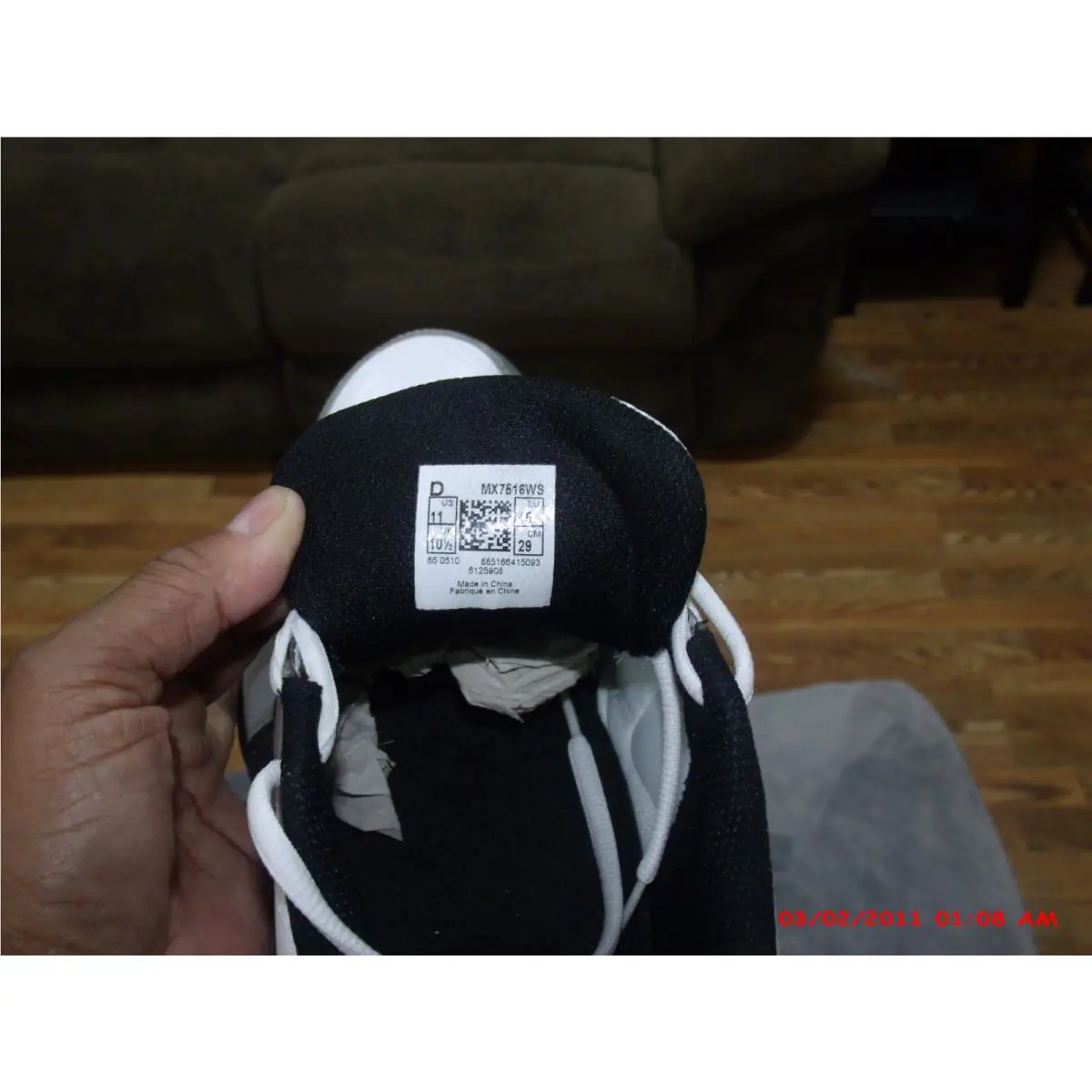 New Balance shoes - Mx7516ws - mx7516 - White 5