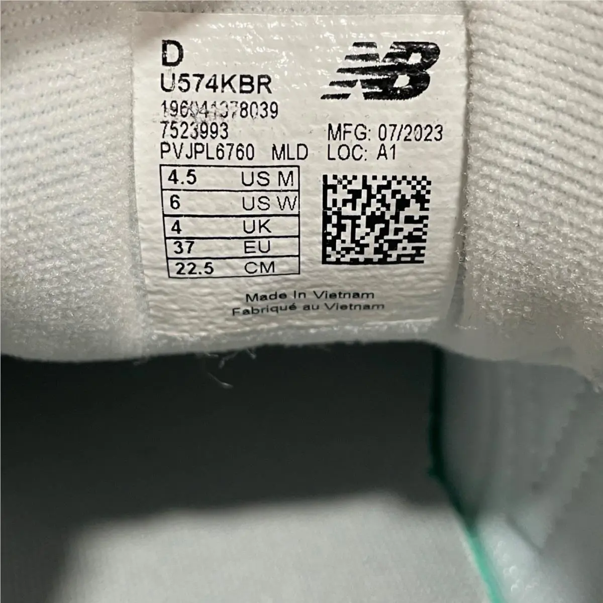 New Balance shoes - New Balance 574 Lace Up - U574KBR - Grey (UPC: 196941378077) 9