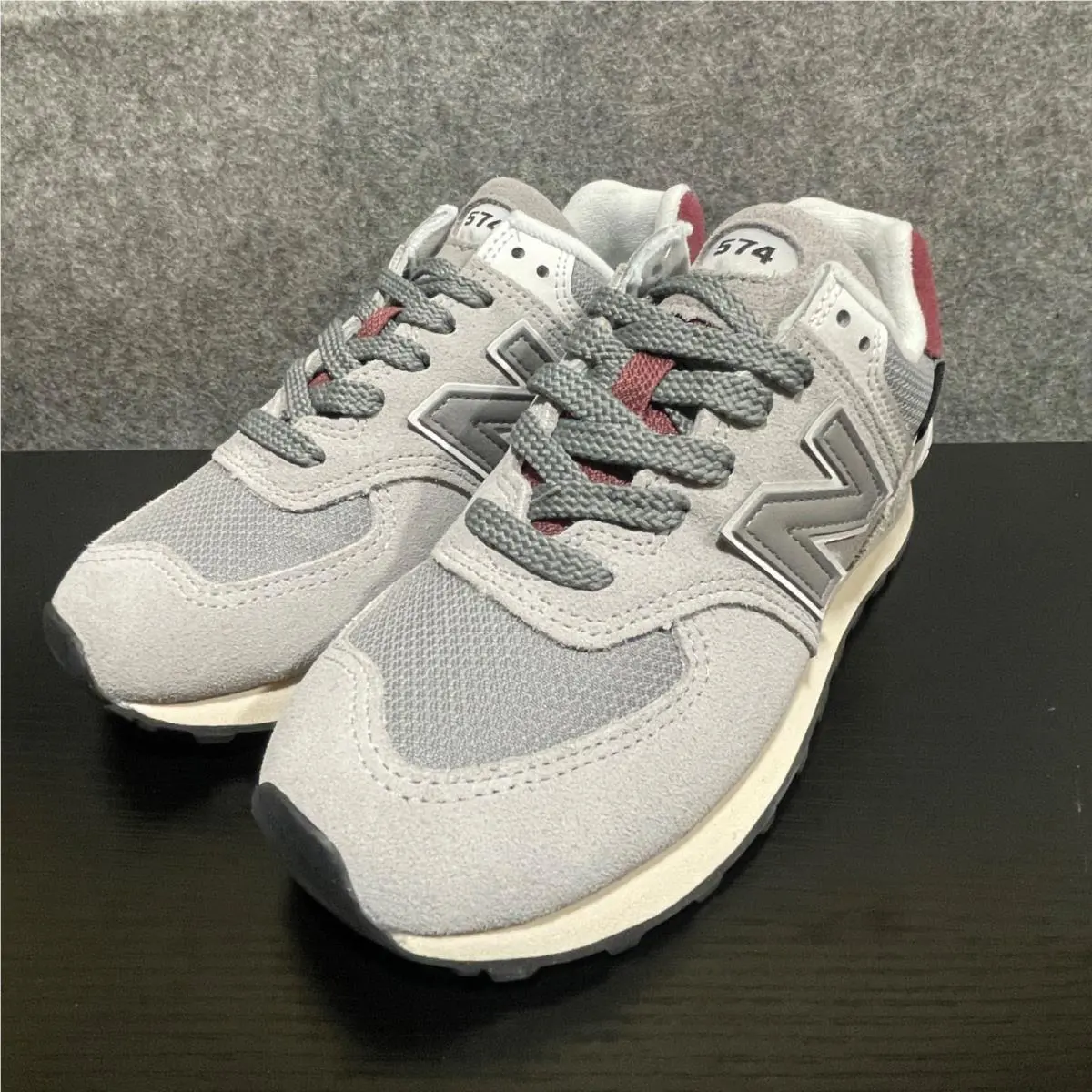 New Balance shoes - New Balance 574 Lace Up - U574KBR - Grey (UPC: 196941378077) 0