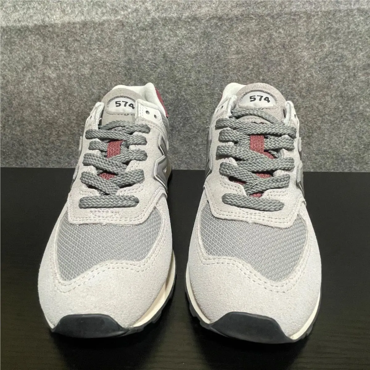 New Balance shoes - New Balance 574 Lace Up - U574KBR - Grey (UPC: 196941378077) 1
