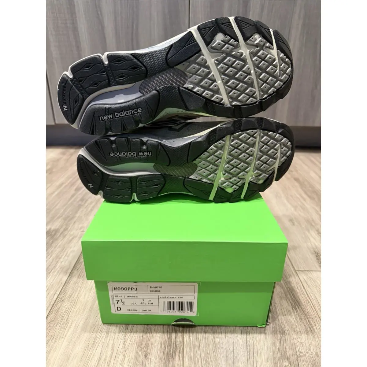 New Balance shoes - New Balance 990v2 - M990PP3 - Green (UPC: 196071928265) 7