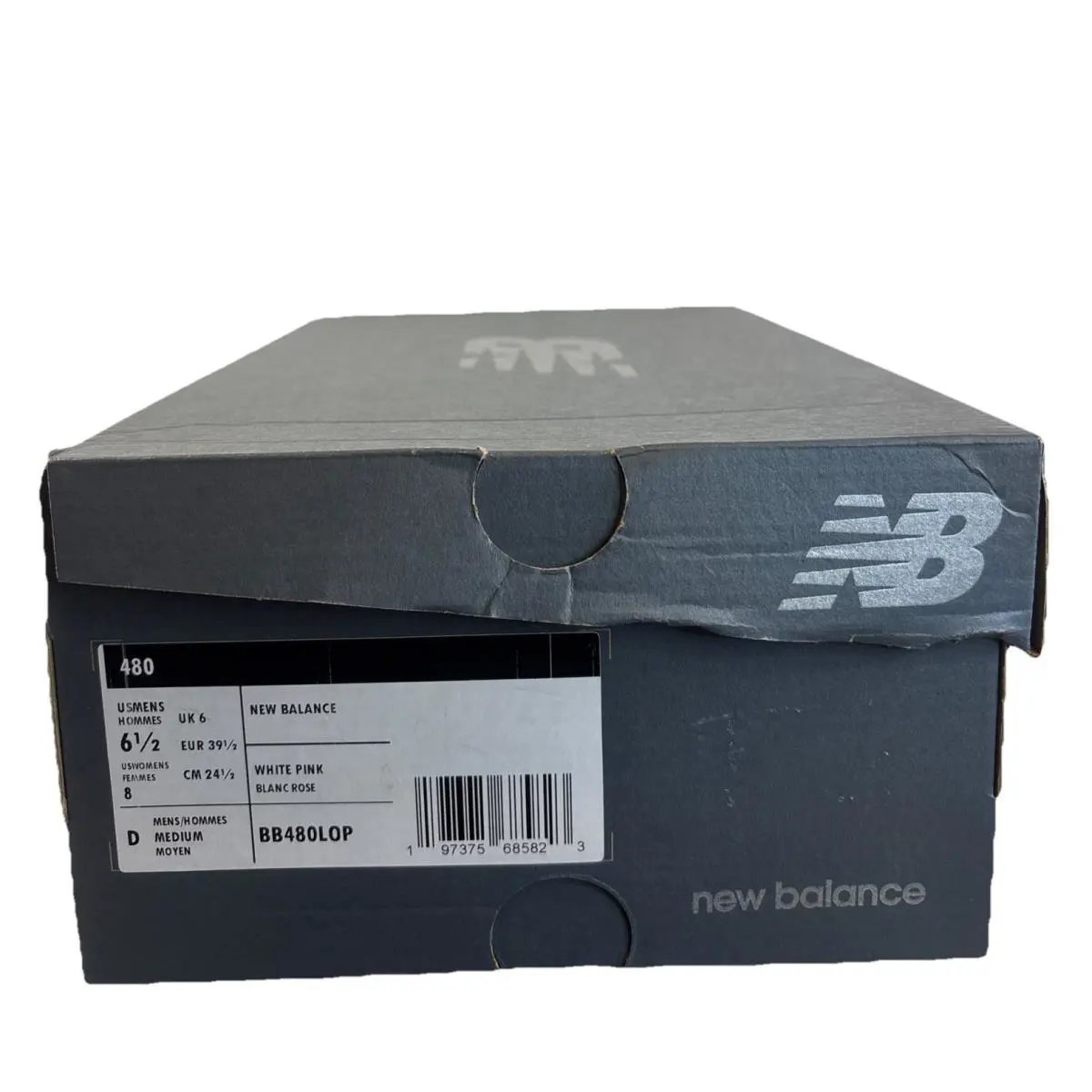 New Balance shoes - New Balance 480 - BB480LOP - White/Pink (UPC: 0197375685823) 11