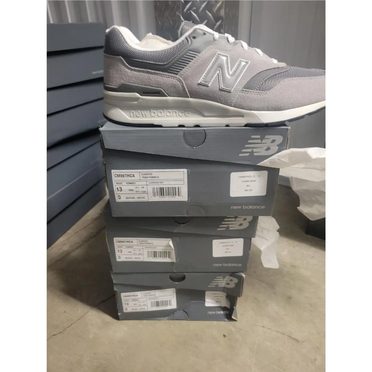 New Balance shoes - New Balance Classics - Classics - CM997HCA - Gray 2
