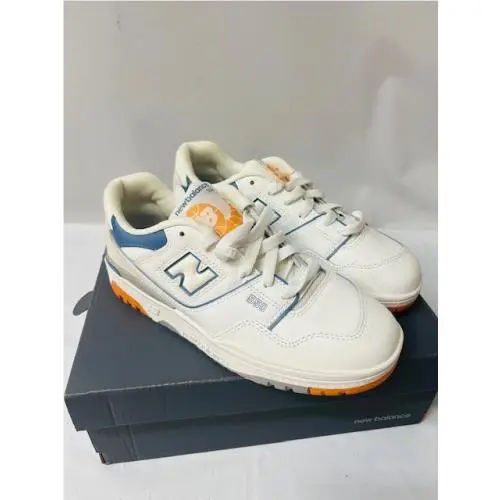 New Balance shoes - New Balance 550 - white, blue, orange (UPC: 196941268071) 0
