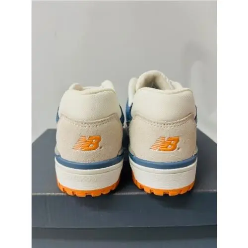 New Balance shoes - New Balance 550 - white, blue, orange (UPC: 196941268071) 2