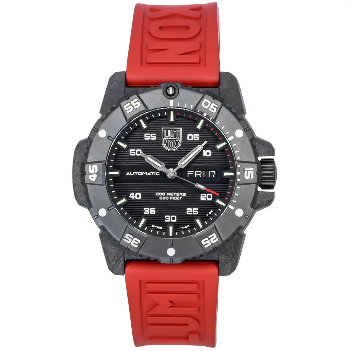 Luminox Master Carbon Seal Black Dial Diver`s Automatic 200M Men`s Watch XS.3875