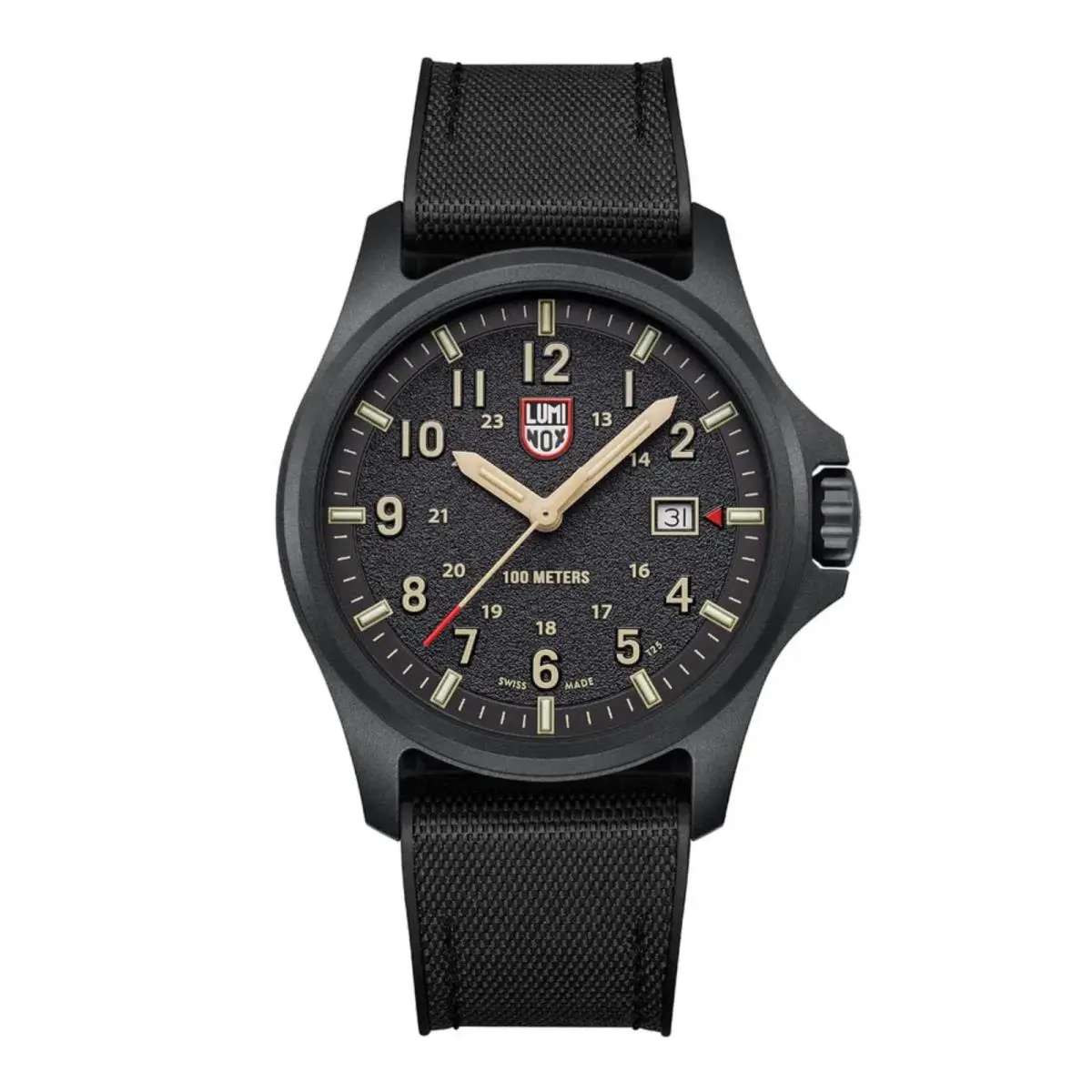 Luminox Atacama Field 1970 43mm XL.1970.SET Black Textured Dial Men`s Watch