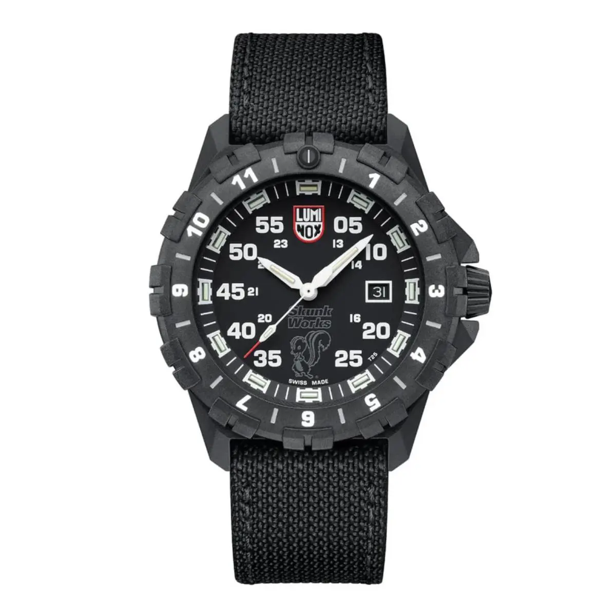Luminox F-117 Nighthawk® 6440 Heritage 44 mm XA.6442.H Black Dial Men`s Watch