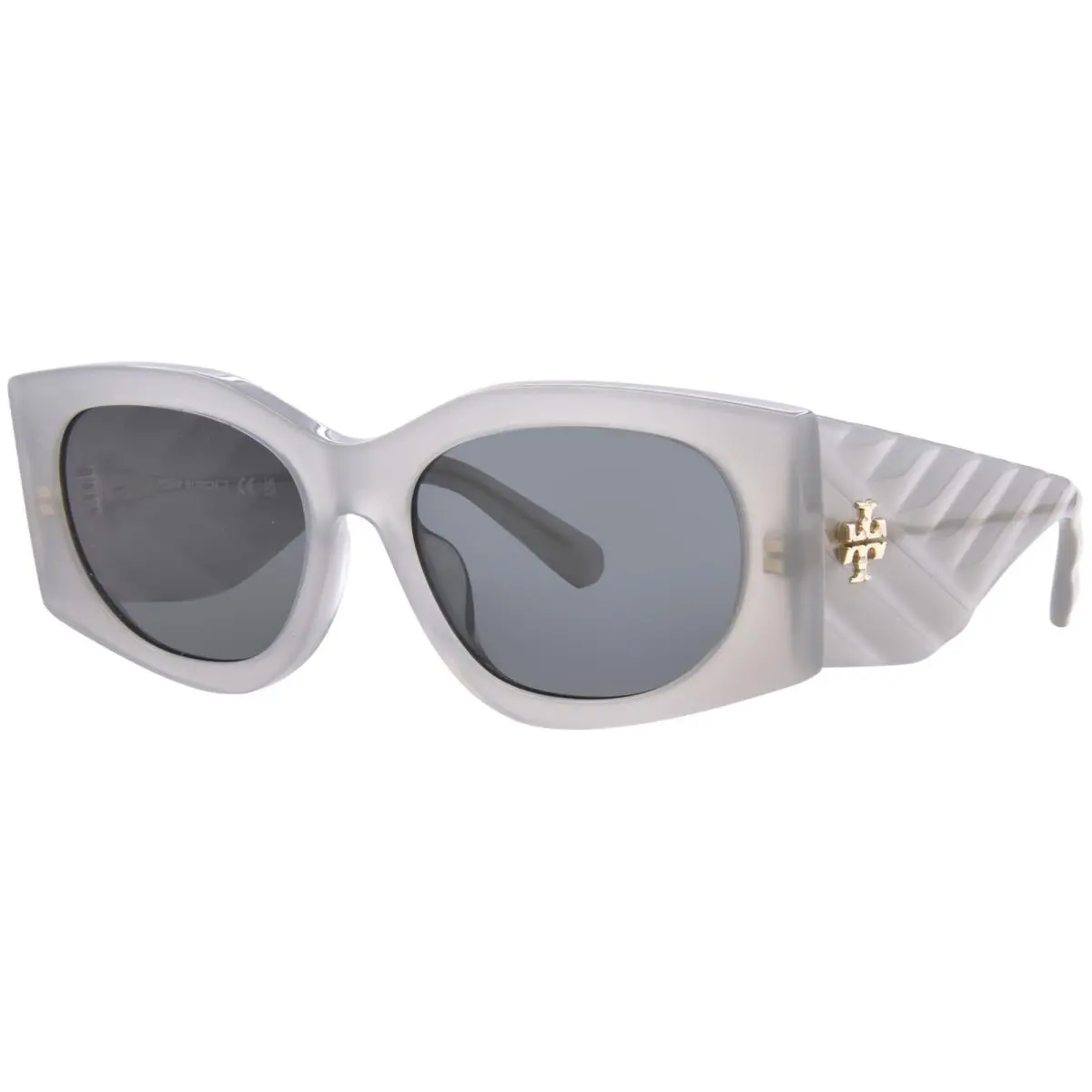 Tory Burch TY7221U 202587 Sunglasses Women`s Grey/green/grey Oval Shape 56mm