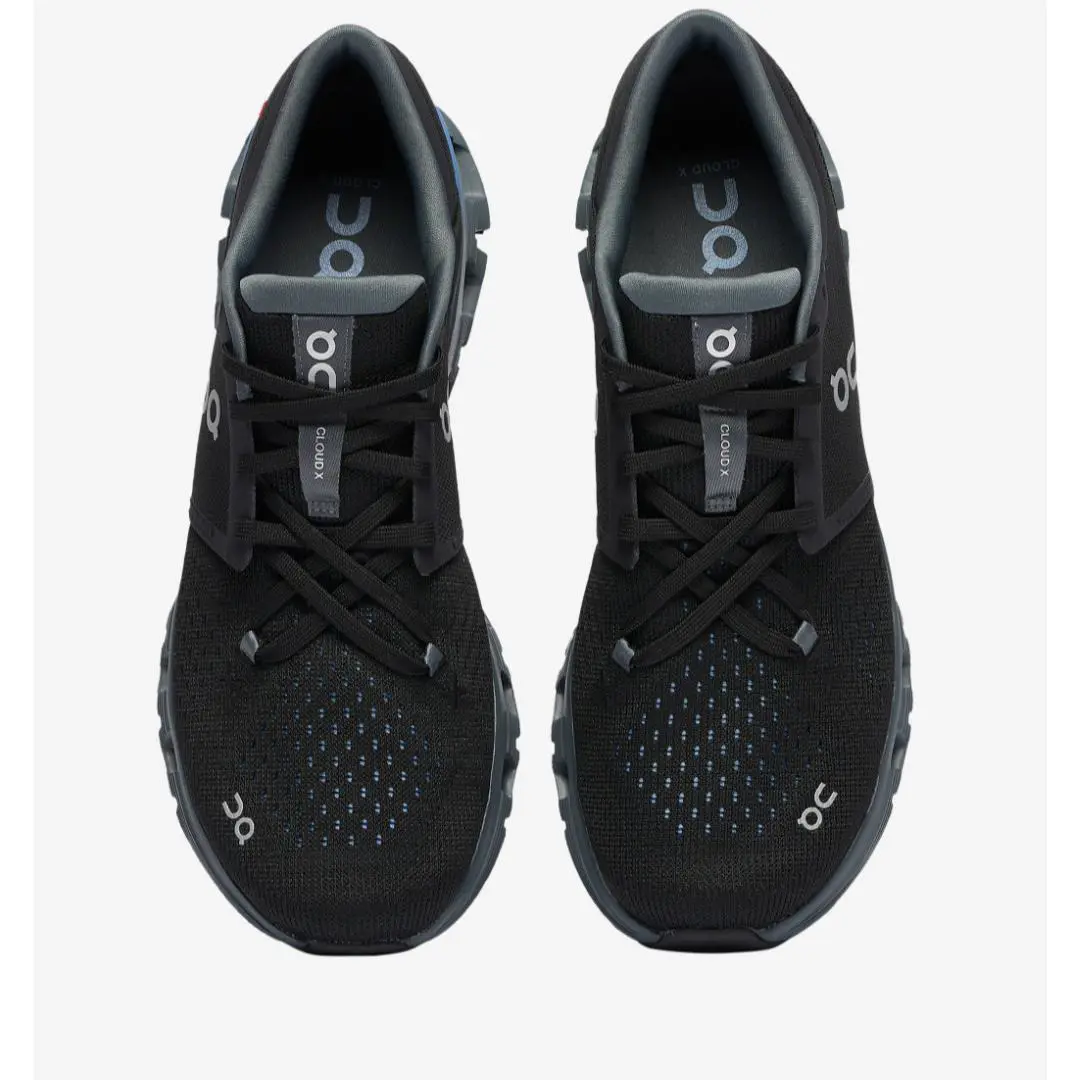 On-Running shoes - On Cloud X - Cloud - Black Chambray 1