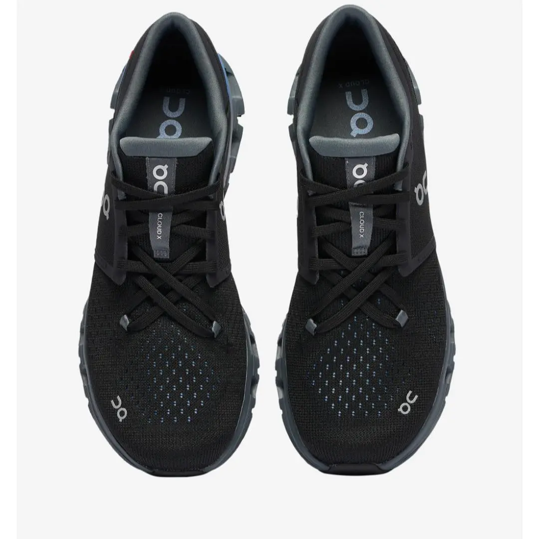 On-Running shoes - On Cloud X - Cloud - Black Chambray 6
