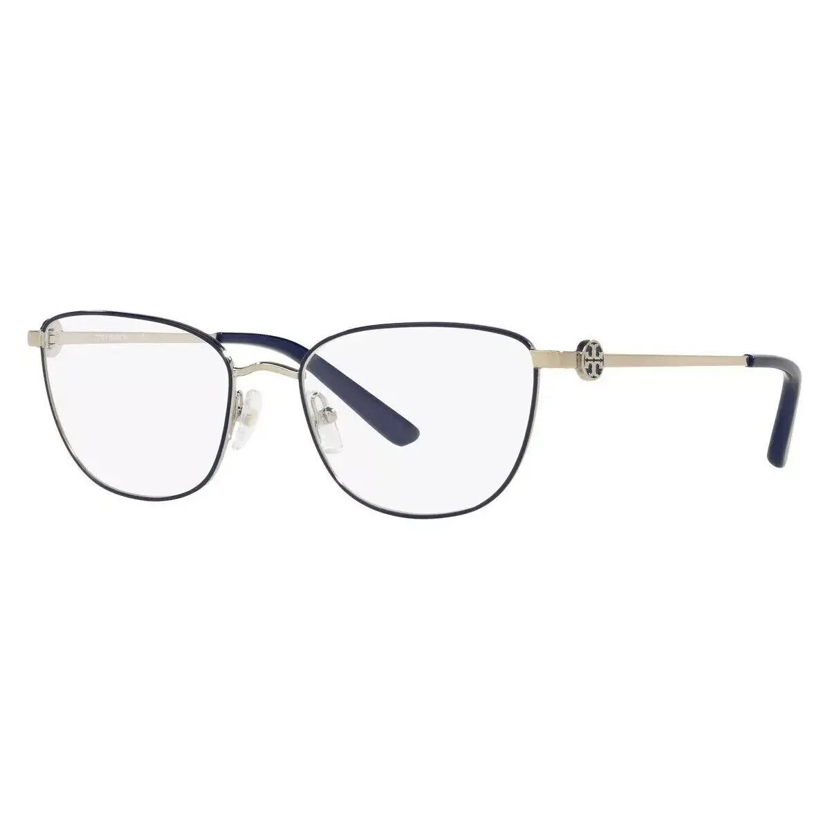 Tory Burch Women`s 56mm Shiny Navy Metal Opticals TY1067 3296 52