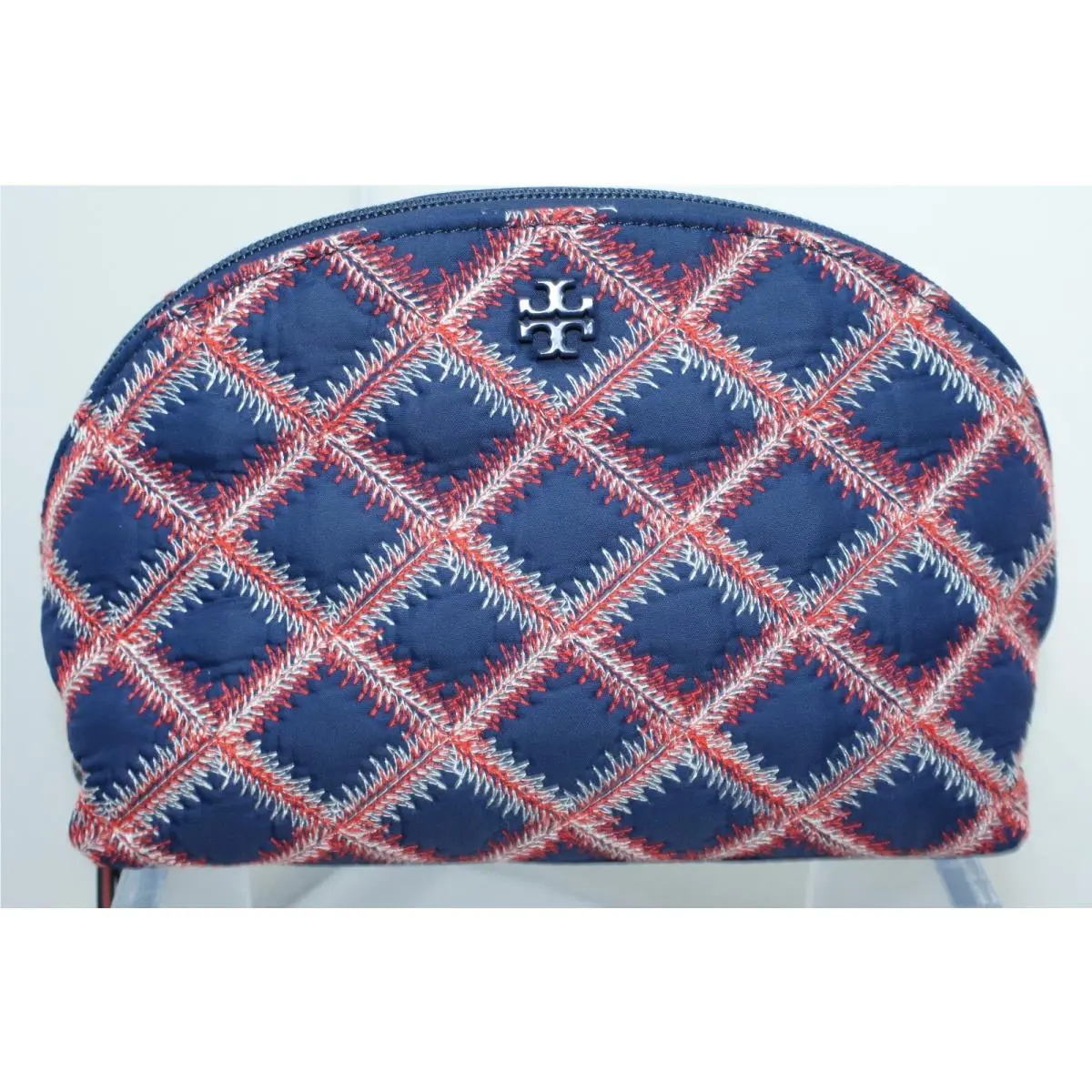 Tory Burch Makeup Bag Flame Cosmetic Case