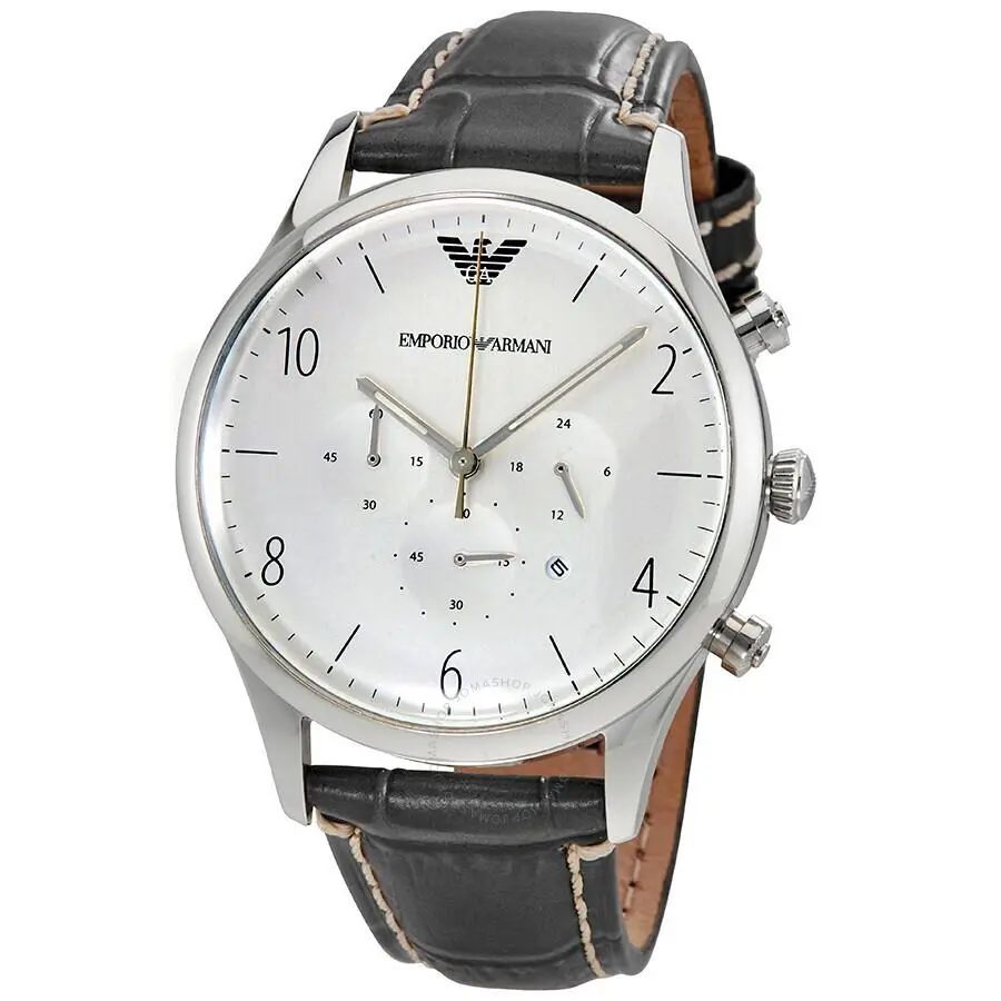 Emporio Armani Analog AR1861 Silver Dial Men`s Watch