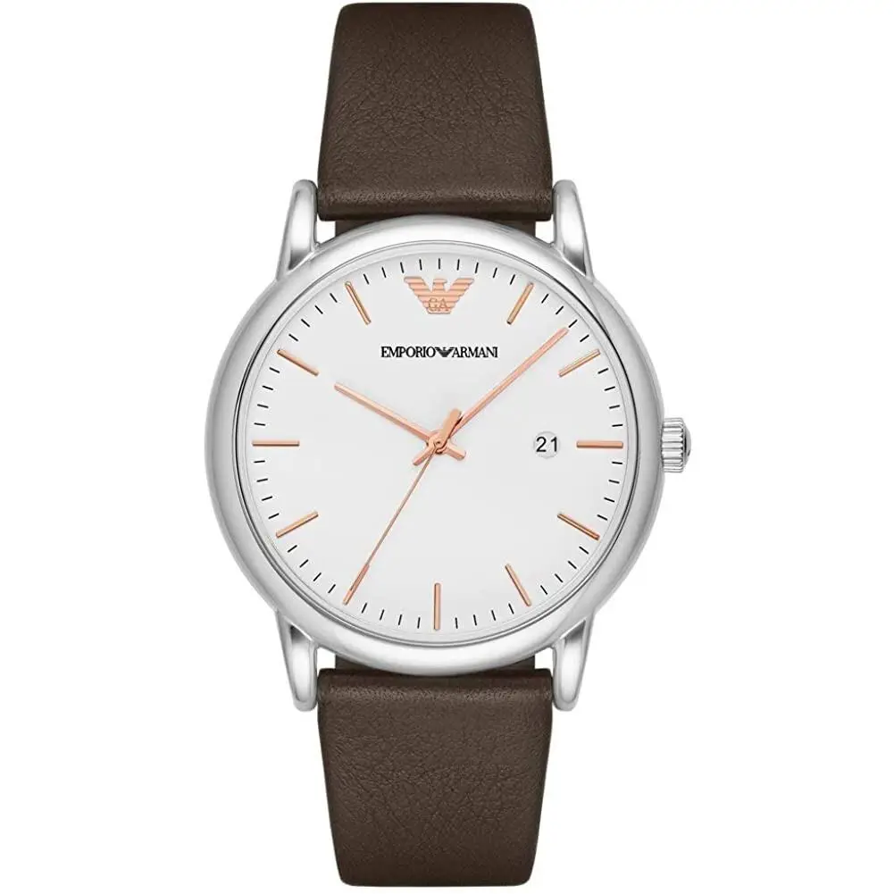 Emporio Armani Herren AR11103 White Dial Men`s Watch