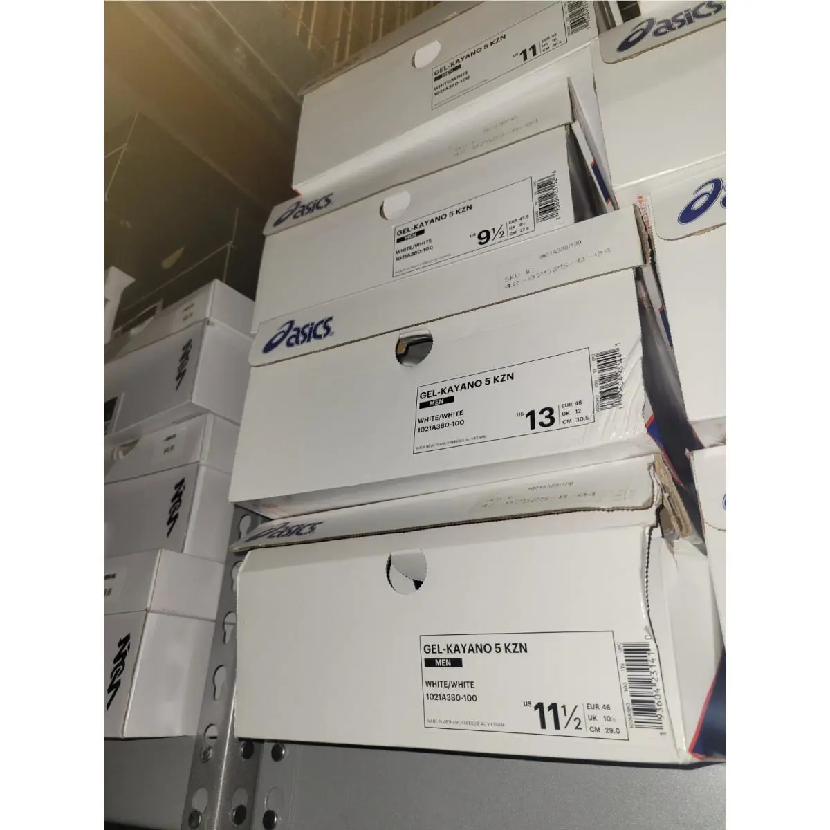 Asics shoes - KAYANO 25 - KAYANO - 1021A380-100 - White 15
