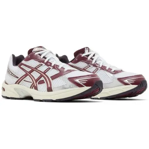 Asics shoes - 1203A685100 - 1203A685 100 - White/Maroon Banner 6