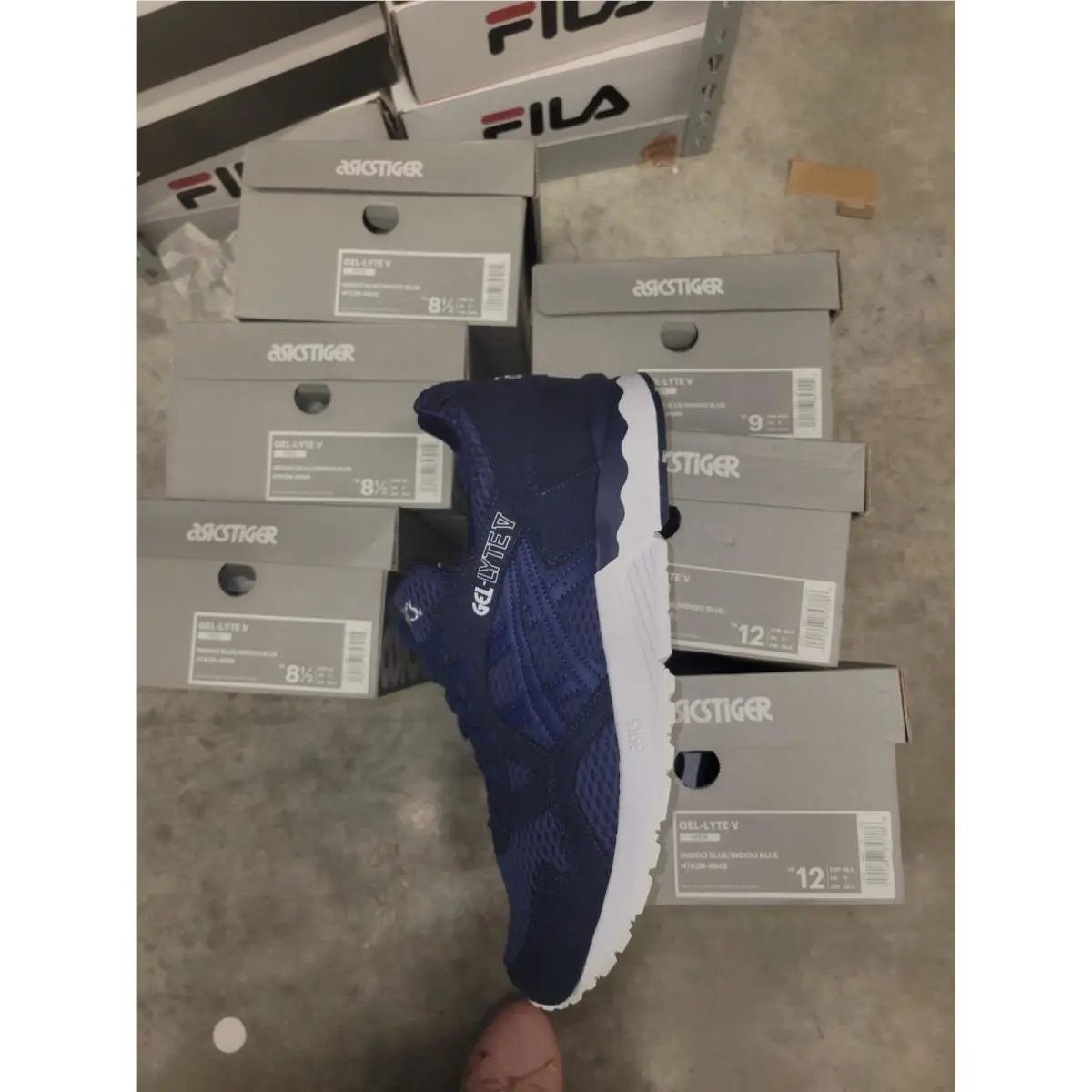 Asics shoes - ASICS GEL-Lyte V - Blue 5