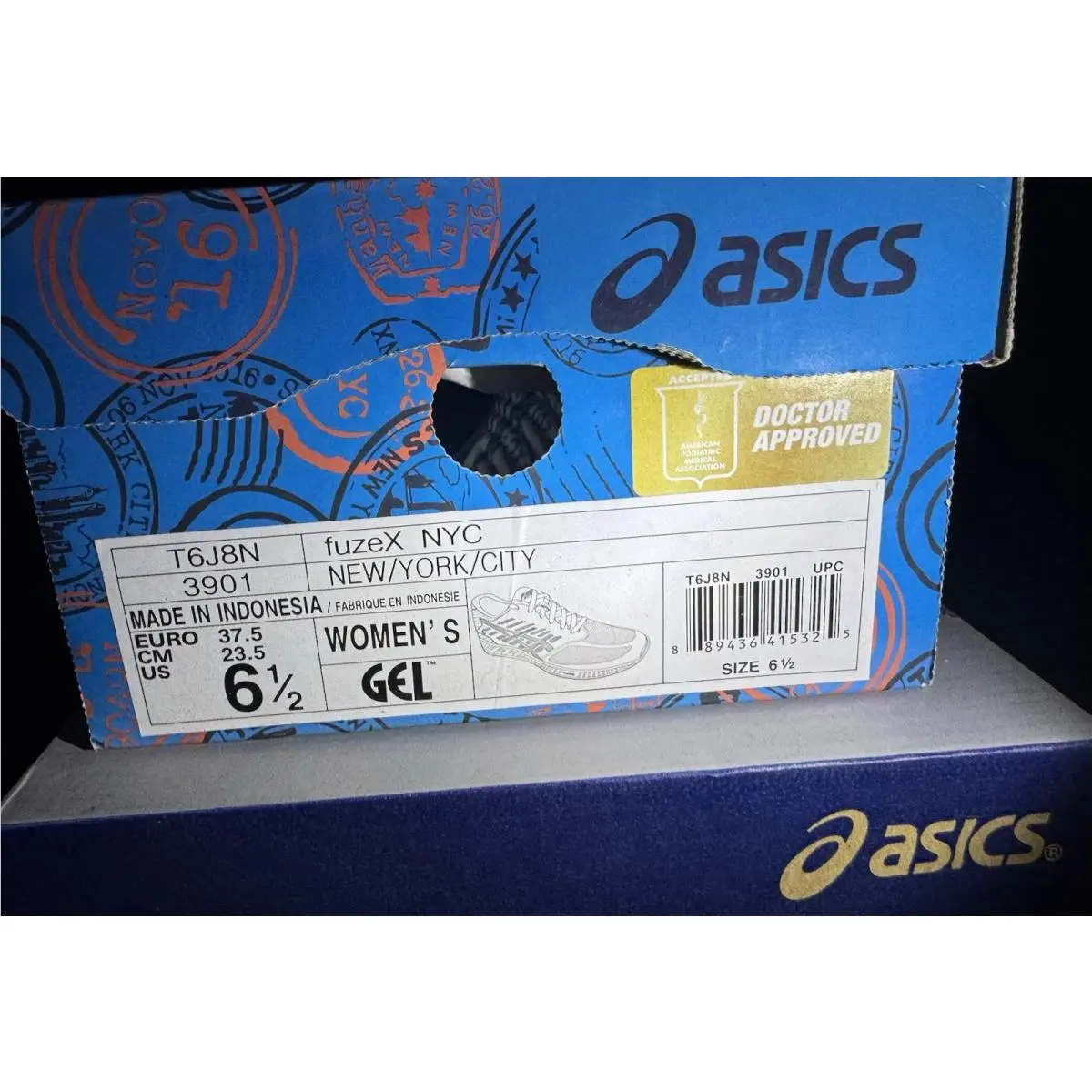 Asics shoes - ASICS FuzeX - FuzeX - NEW YORK 16