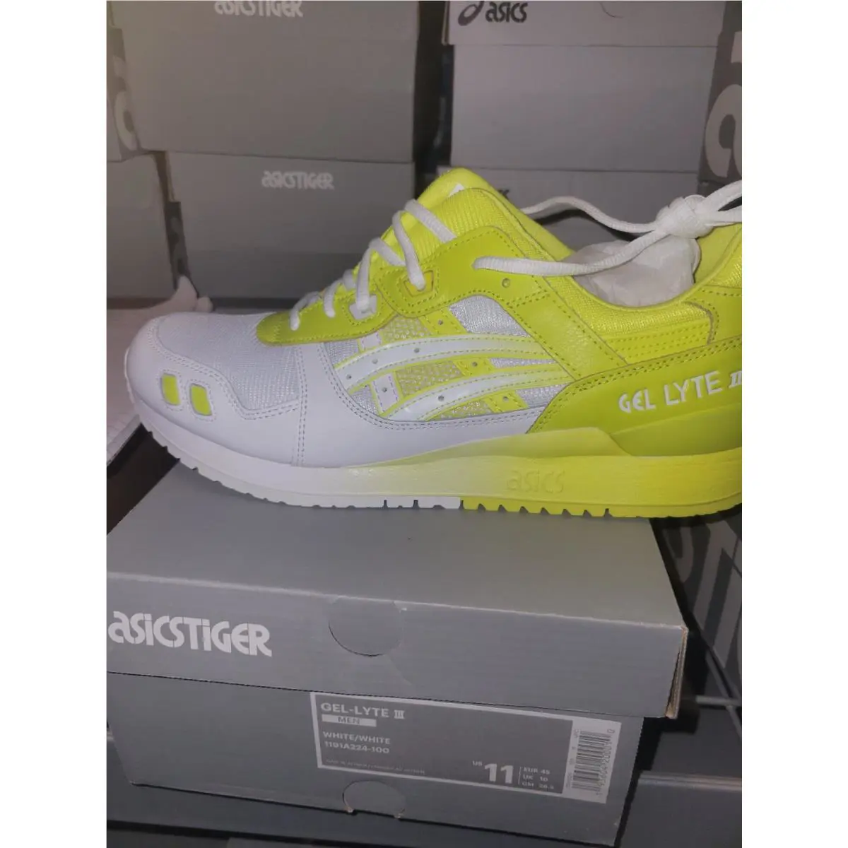 Asics shoes - ASICS GEL-Lyte III - III - 1191A224 100 - White 5