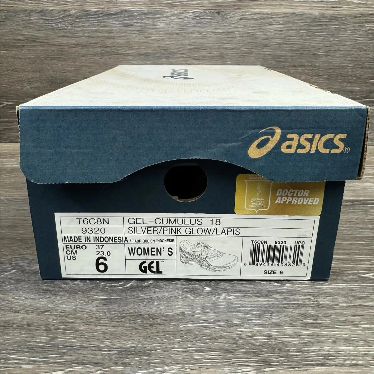 Asics shoes - ASICS GelCumulus 18 Running - GelCumulus Running - T6C8N-9320 - grey (UPC: 889436406453) 12